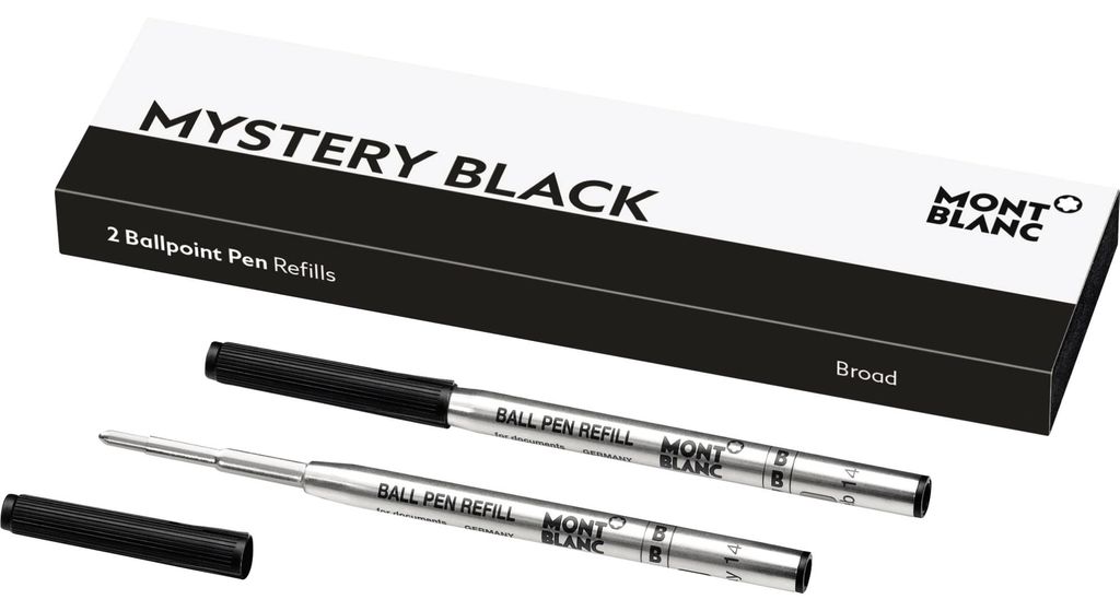 Montblanc® 116191 Kugelschreibermine - B, 2 Minen, mystery Image du produit 