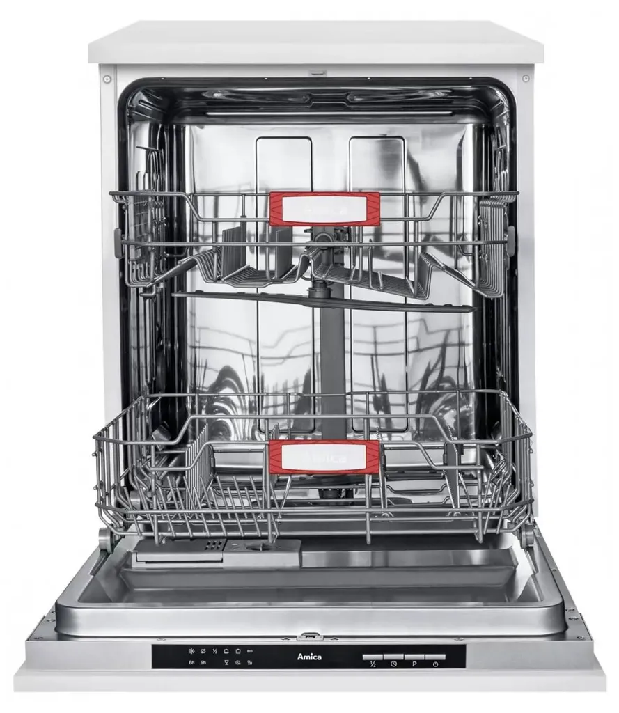 Lave-vaisselle Grande Capacité Amica 12 Couverts pour Famille 46dB