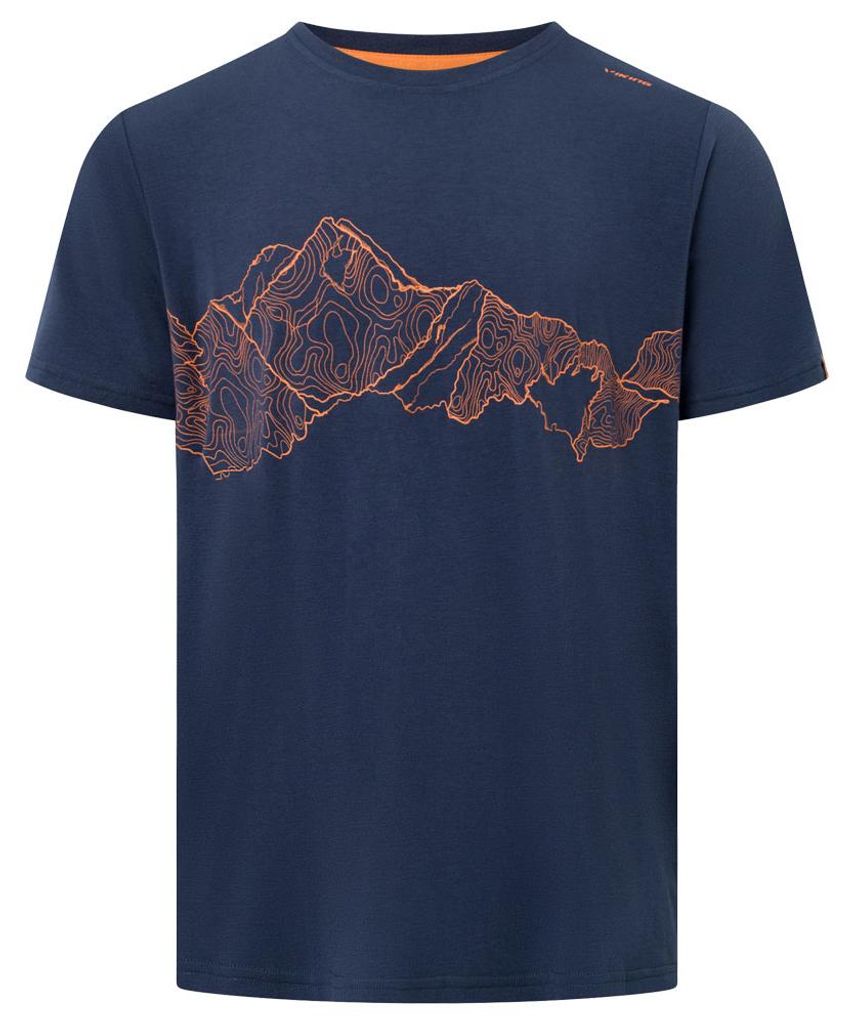 VIKING T-shirt Viking Lenta Bamboo Light Man dress blue dress blue L