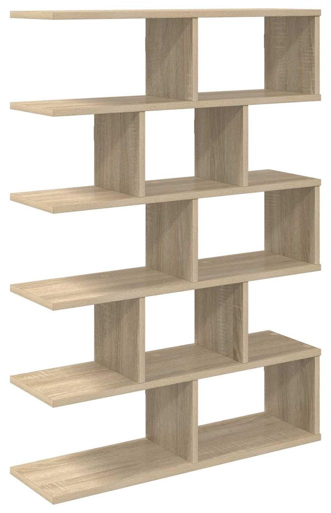 vidaXL Wandregal Sonoma-Eiche 70 x 20 x 100 cm Produktbild 