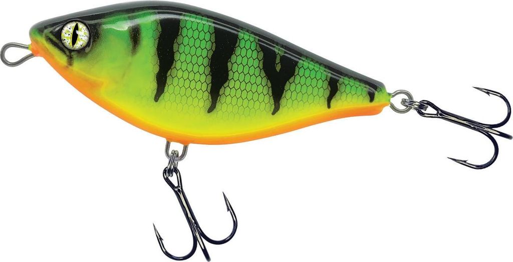 Balzer Shirasu Jerk Bait 10cm Farbe Fire Perch