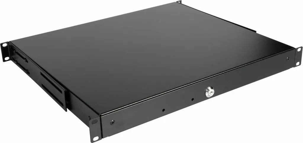 Cassetto Rack 1U Equip EZD-1-B Economico e Robusto - 19 pollici Nero