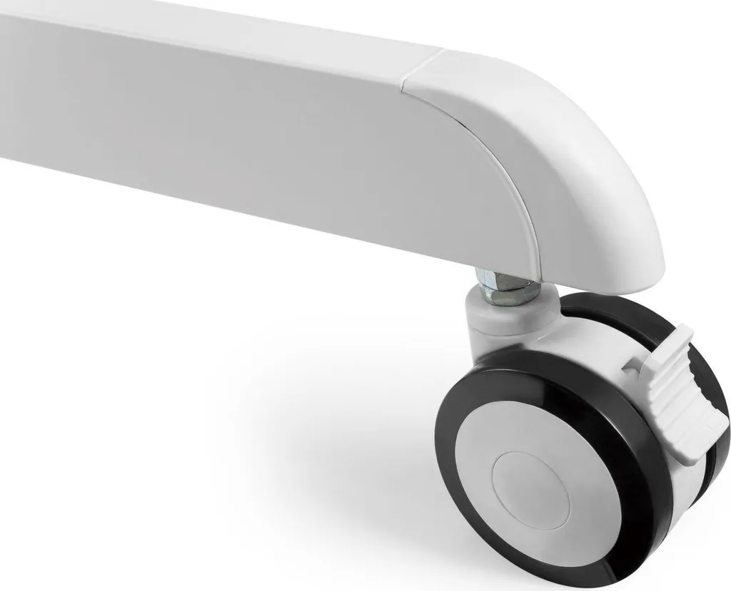 Support Écran Inclinable et Rotatif 90° Vivolink VLFS3770 Blanc Acier