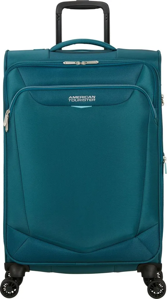 Valise sécurisée TSA American Tourister Summerride 69cm extensible Teal