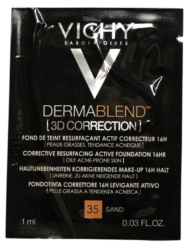 Vichy DERMABLEND, base de maquillaje líquida correctora de Imagen del producto 
