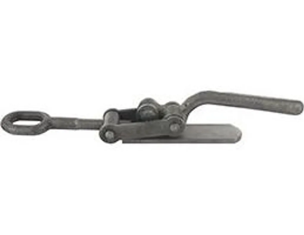 Ressort de traction en acier galvanisé crochet ouvert 300 mm robuste