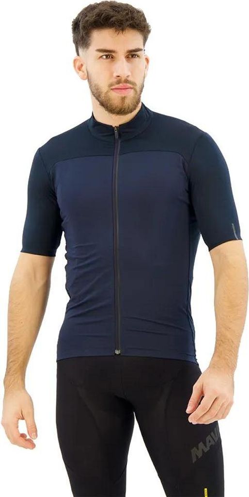 Mavic Essential Kurzarm-radtrikot Schwarz S Herren Schwarz S