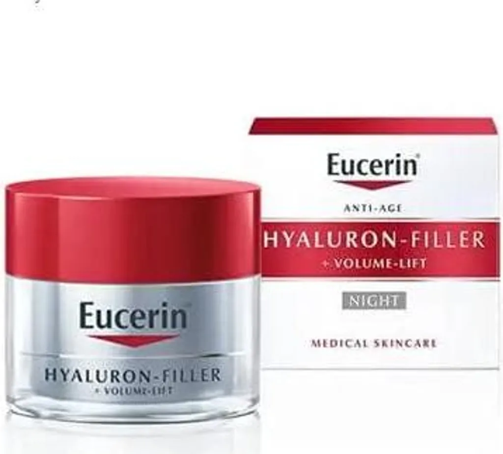 Eucerin Hyaluron-Filler + Volume-Lift Notte 50ml | Effetto Lifting Notturno