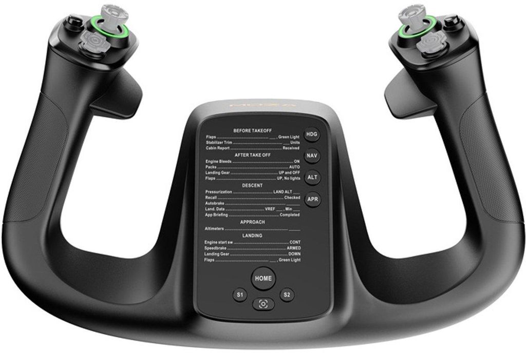 Moza Racing MFY YOKE, Flight Base, Schwarz, Produktbild 