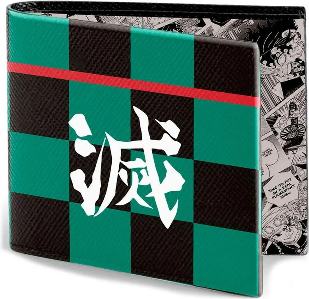 Portefeuille Vert Karactermania Tanjiro Kamado - Accessoire Démon Slayer