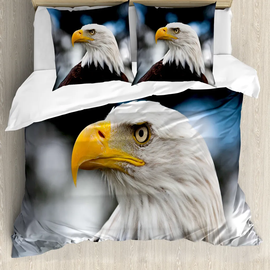 Set Copripiumino USA Adler 155x220cm: Stile Americano e Comfort