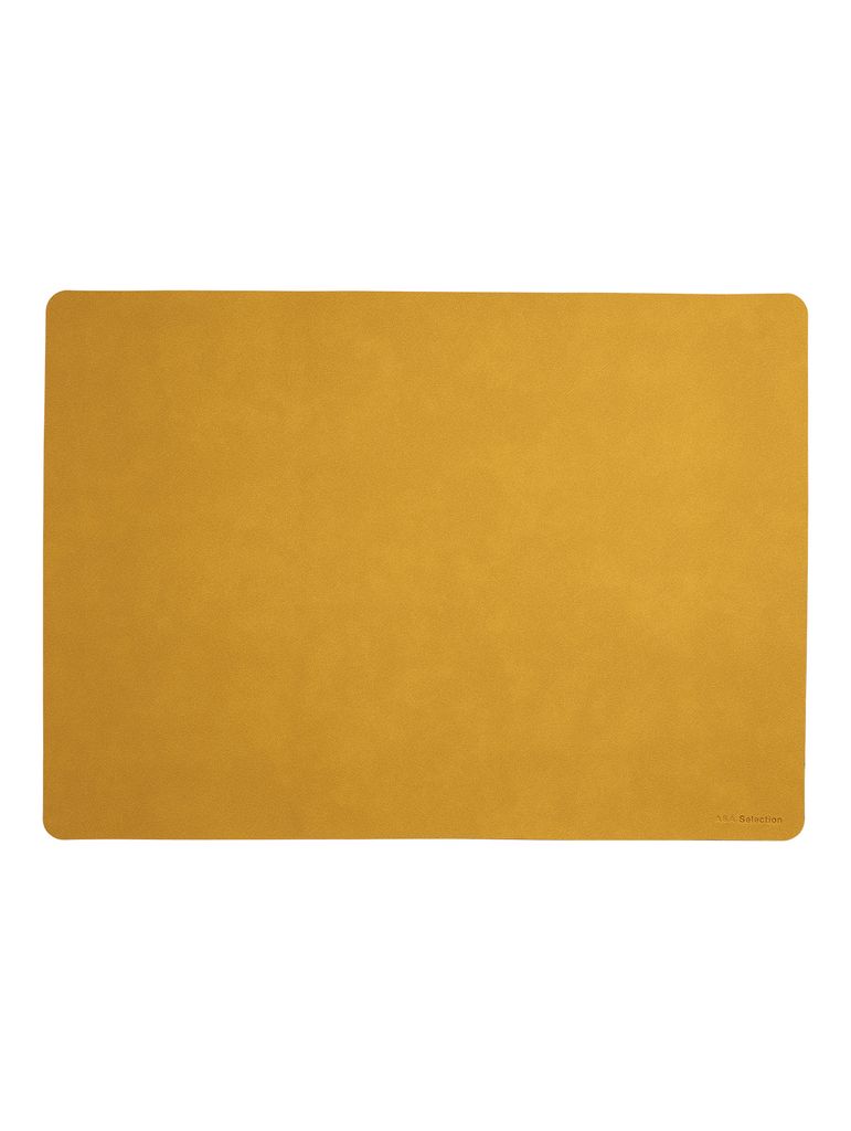 ASA Vorteilset 4 Stück Tischset, amber  soft leather Produktbild 