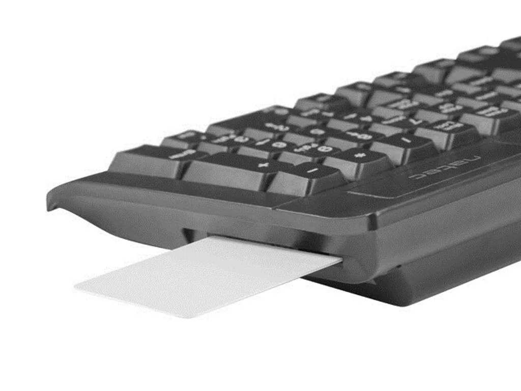 Clavier professionnel Natec Moray pour authentification par carte Smart ID