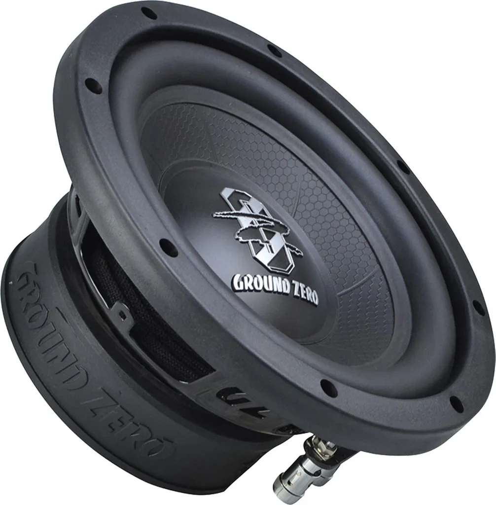 Subwoofer Ground Zero GZIW200 pour basses puissantes en voiture