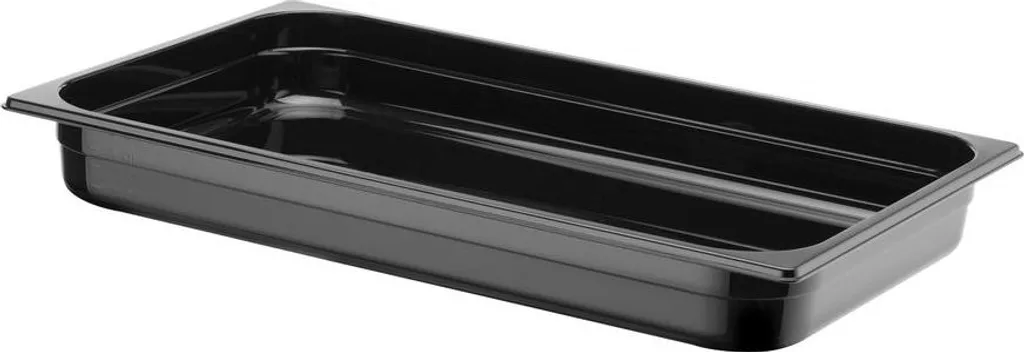 Récipient Gastronorme GN 1/1 Noir 9L HENDI - Bac de Cuisine 530x325mm