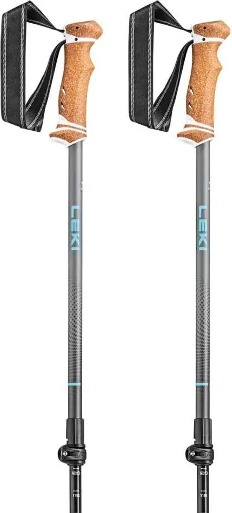 LEKI Lhasa bâtons de rando réglables avec système Speed Lock+