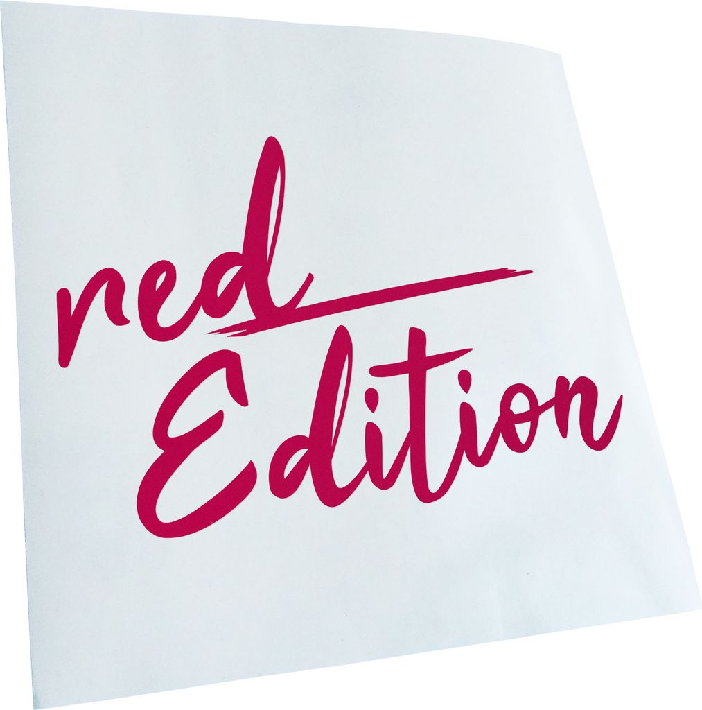 Kiwistar - Autoaufkleber - Red Edition - Pink - 40x27cm - Aufkleber für Auto, Laptop, Fahrrad, LKW, Motorrad mehrfarbig JDM Decal Racing
