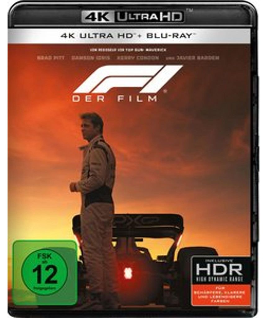 PLAION F1 (4K-UHD+Blu-ray), Film, Blu-ray, Deutsch, Produktbild 