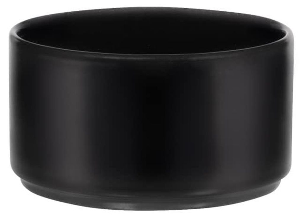H&H 6er Set schwarze Norwegenbecher 10 cm
