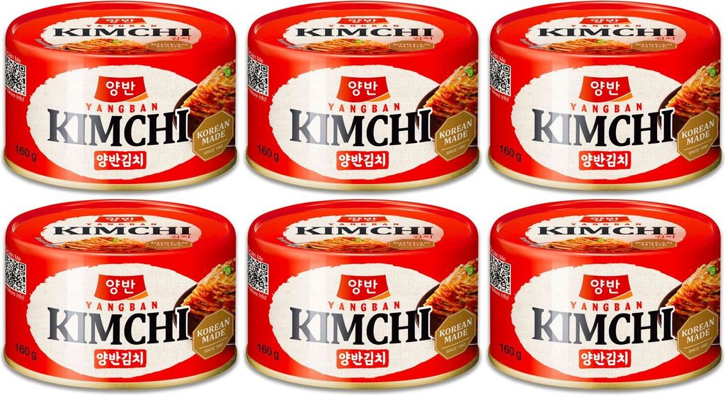 6x 160g DONGWON Koreanisches Kimchi YangBan | eingelegter Produktbild 