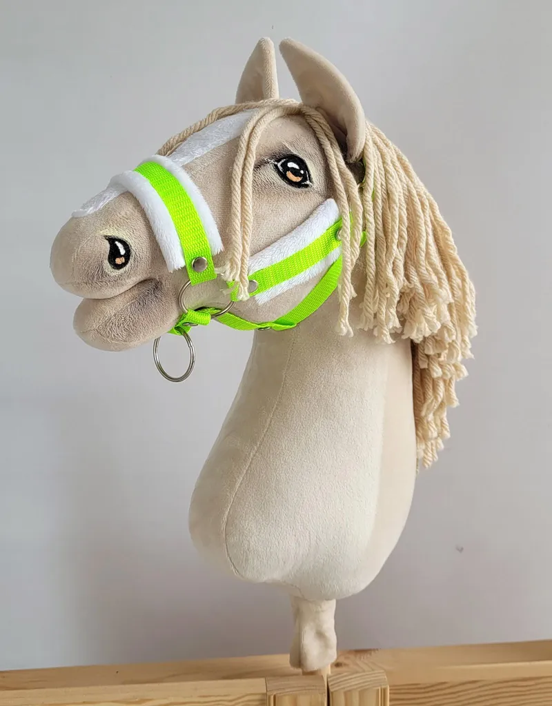 Harnais de balade cheval fluo haute visibilité et confort A3