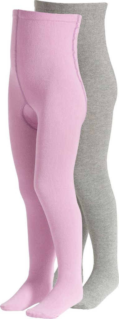 Cotton Prime Strumpfhosen 4er Set für Kinder 98-104 Lila/Grau