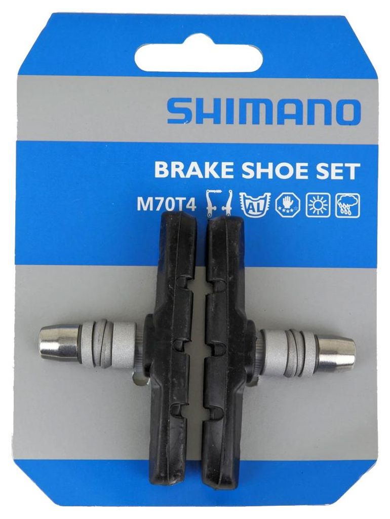 SHIMANO Bremsschuh M70T4 Cartridge BR-R353 ? 1 Paar für Produktbild 