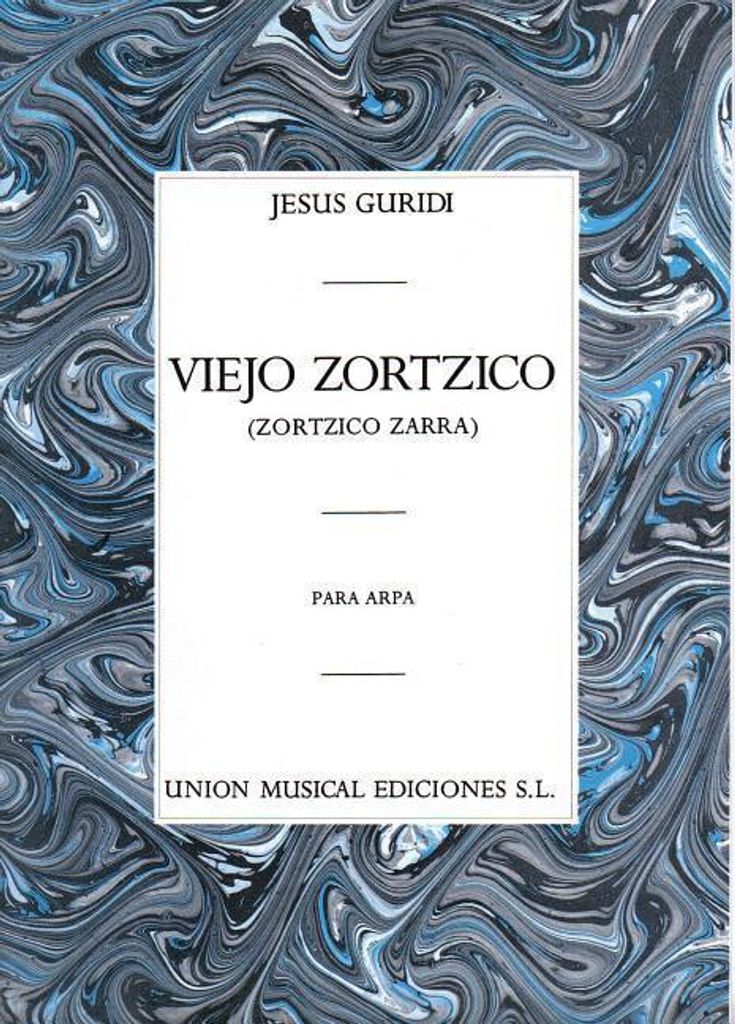 Jesus Guridi: Viejo Zortzico for Harp