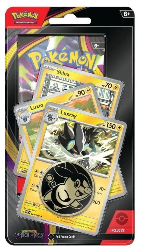 Pokémon TCG Mega Evolution Pitch Black Premium Checklane Immagine del prodotto 