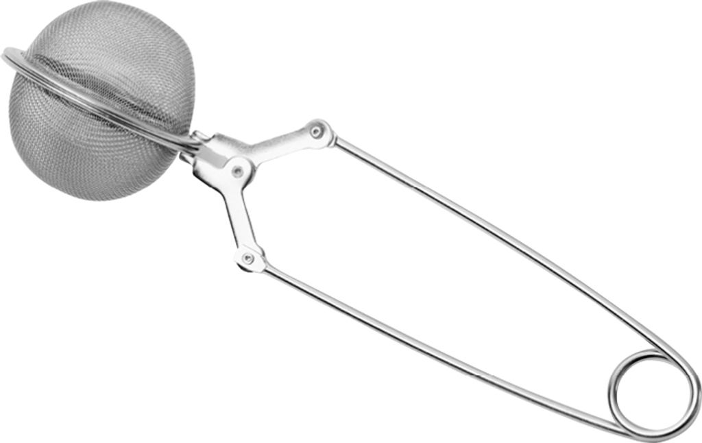 Kelomat Tee-/Gewürzsieb klein aufklappbar 6,5 cm Edelstahl Produktbild 