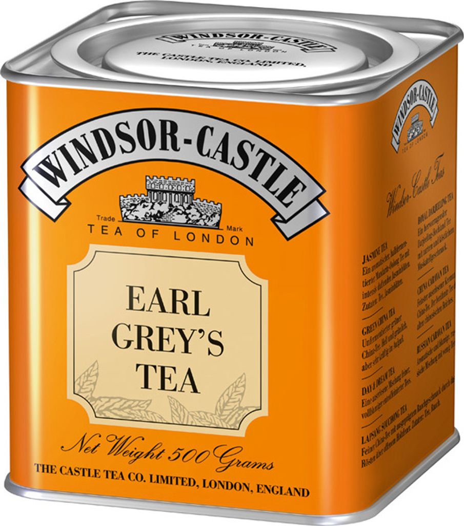 Windsor-Castle Earl Grey's Tea, 500g Dose