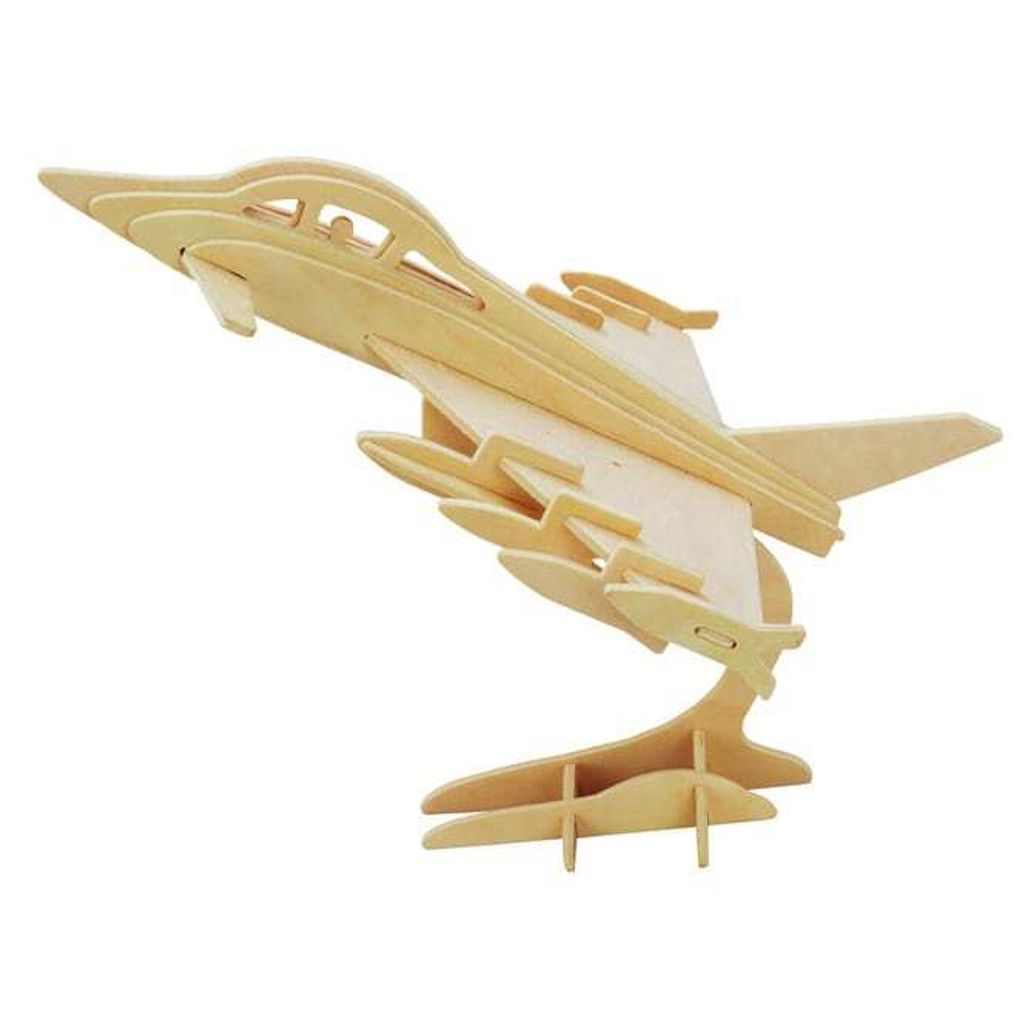 Besttoy - Holz-Modellbau - Flugzeug - Eurofighter