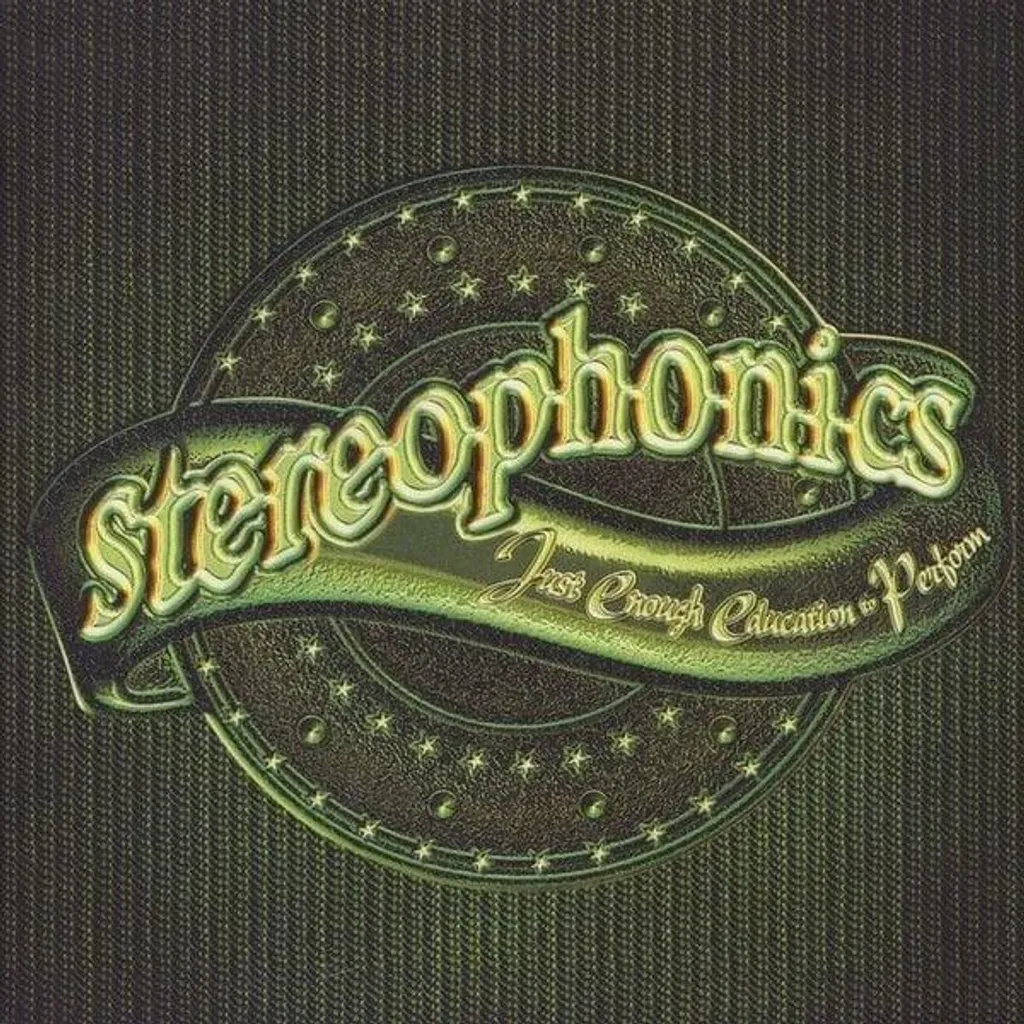 Just Enough Education To Stereophonics Vinyle LP Haute Fidélité Rock