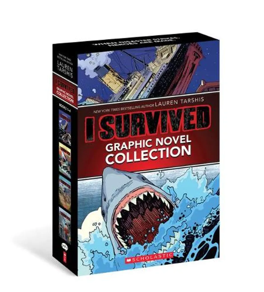 Bande Dessinée I Survived : Pack de 4 Romans Graphiques Historiques