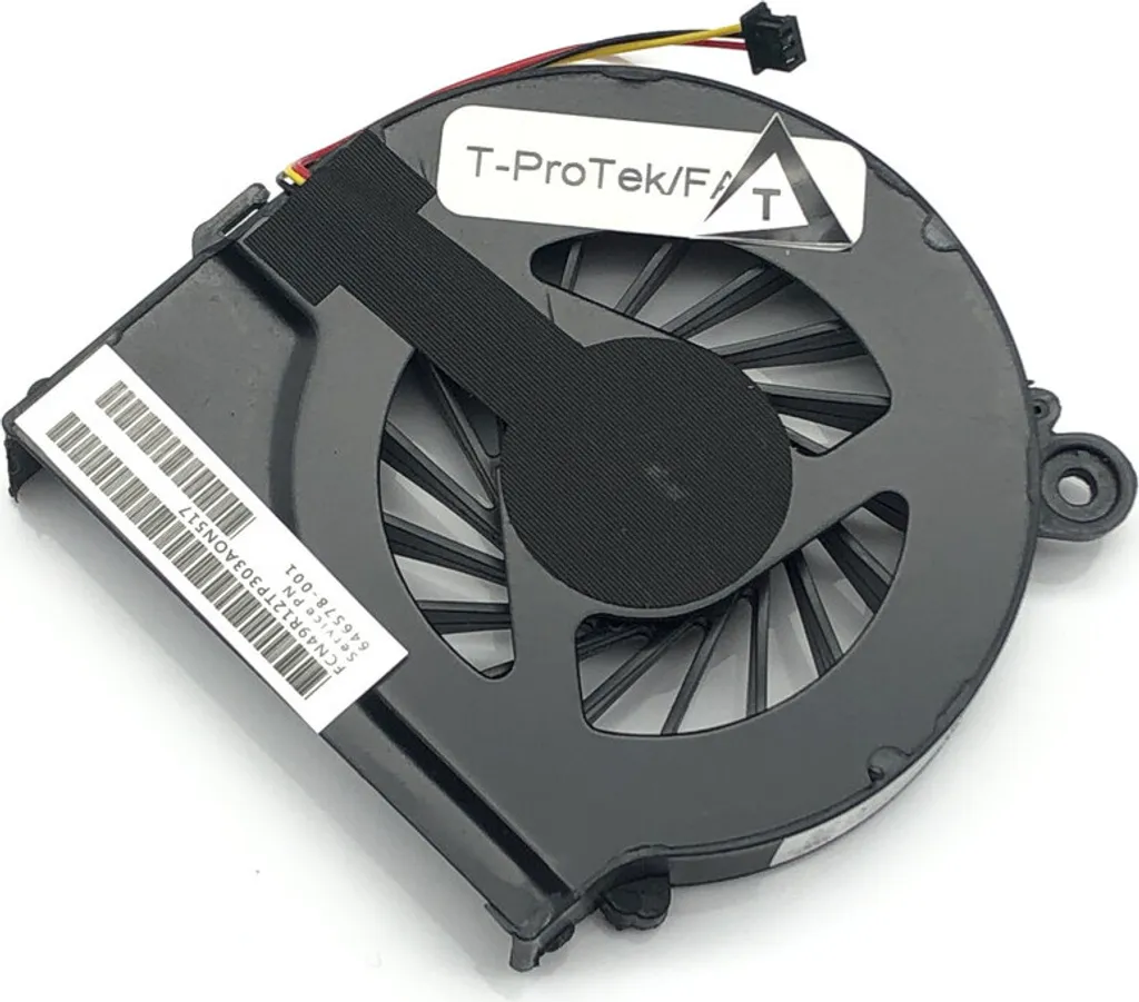 Ventola di raffreddamento FAN versione a 3 pin compatibile per HP Compaq CQ42-100, CQ42-200, G42-300