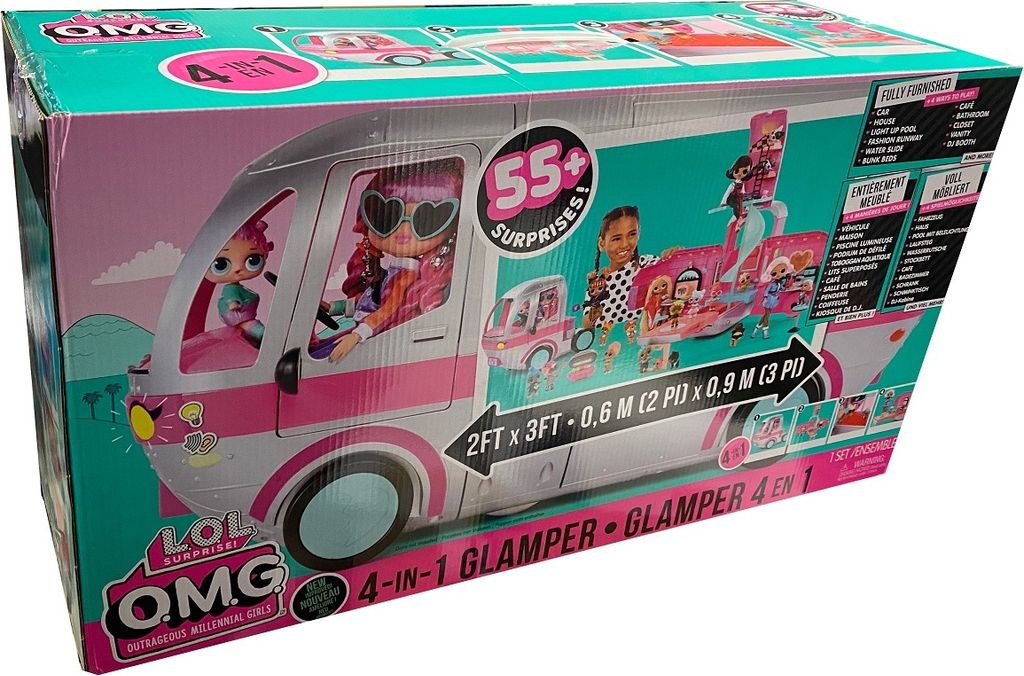 L.O.L. Surprise! 4-in-1 Spielzeug-Glamper OMG Produktbild 23
