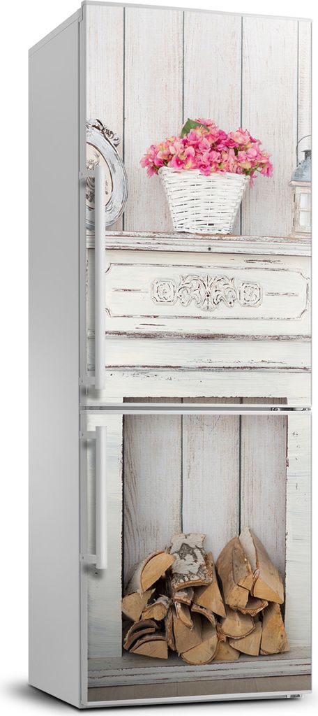 Tulup Kühlschrankdekoration - 70x190 cm - Aufkleber auf dem Kühlschrank - Kamin