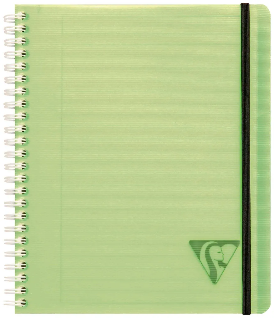 Cahier à Spirale Clairefontaine Linicol 16x21 90 Pages Lignées Rouges