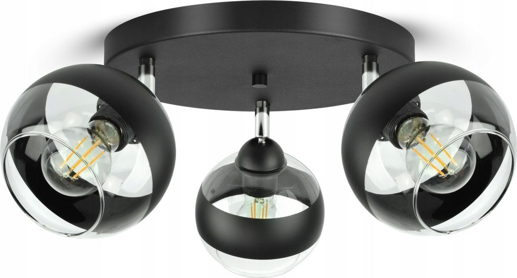 LUXOLAR - Led Deckenleuchte 3 flammig - Deckenlampe Produktbild 
