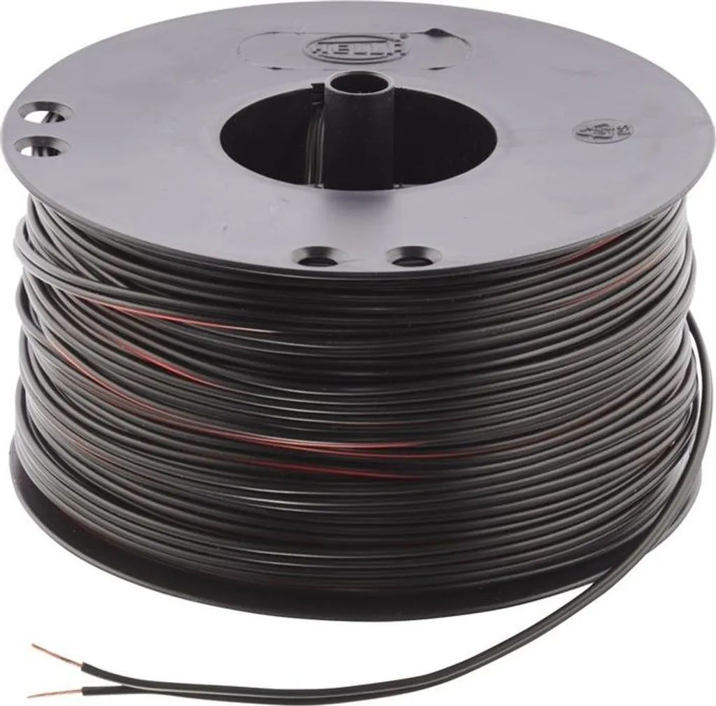 Câble 2X 0,75 mm² idéal pour réparations électriques et luminaires
