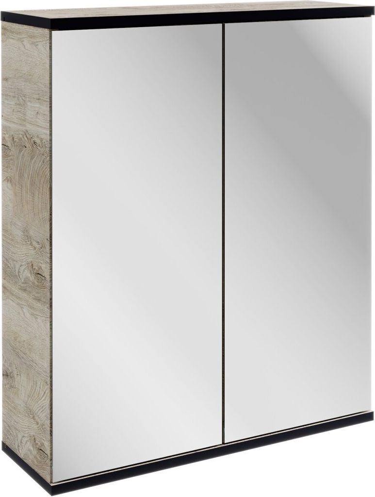 Fackelmann Spiegelschrank, Badezimmerschrank, Spiegelkommode