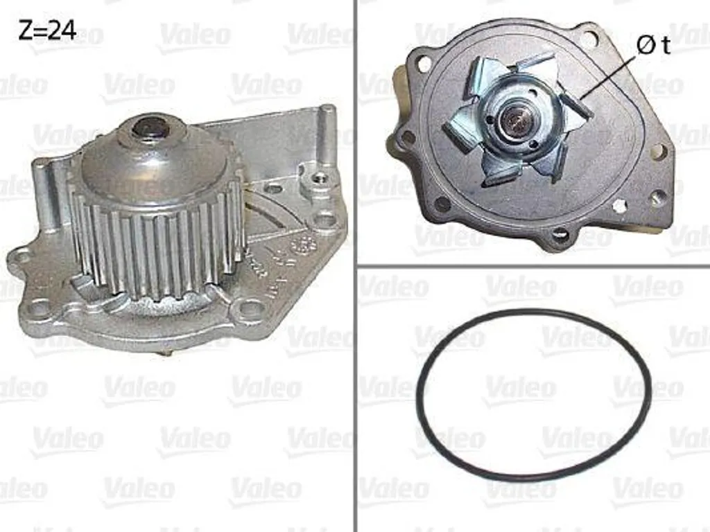 Évitez la Surchauffe : Pompe à Eau Valeo 506114 pour Freelander PA5203