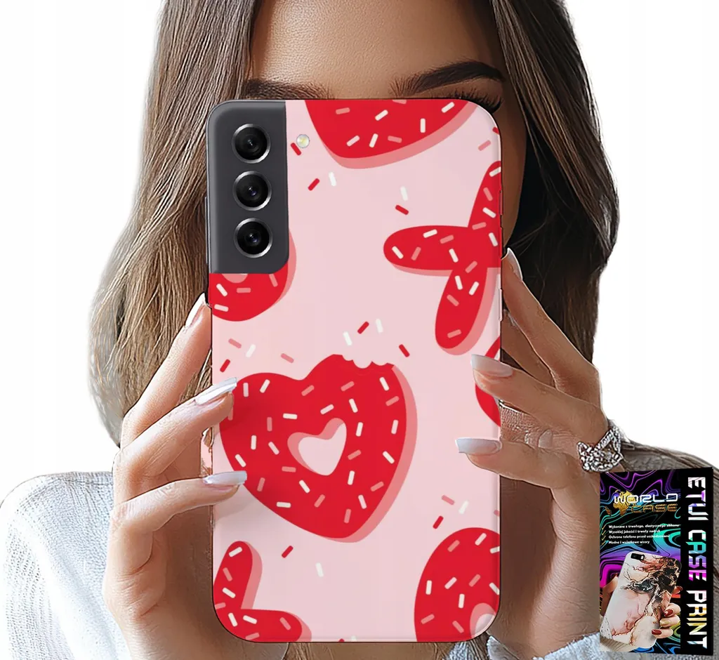 Custodia Samsung S21 5G XOXO Heart - Vetro Temperato Protettivo