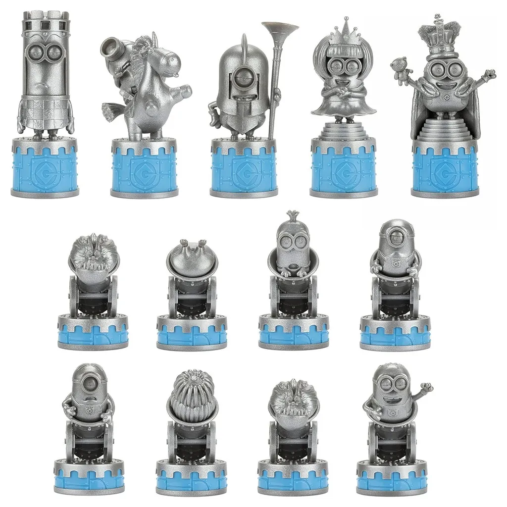 Jeu d'échecs Minions Medieval Mayhem Noble Collection NOB1112