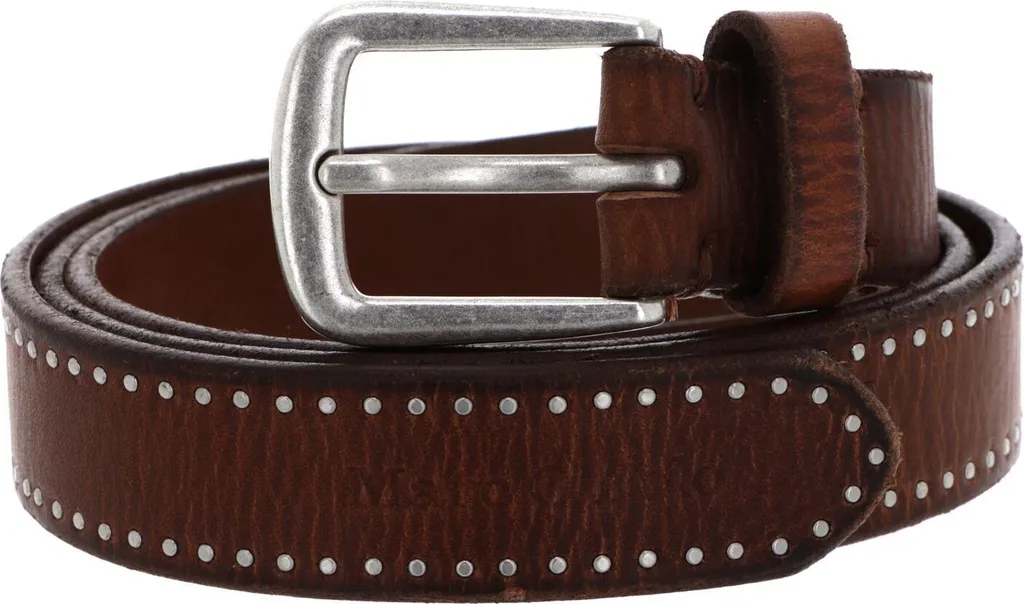 Cintura Pelle Borchie Marc O'Polo Hemma Burnt Camel W80 Donna
