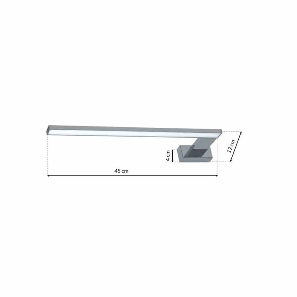 Éclairage Miroir Salle de Bain LED Shine ML031 IP44 Design Chrome - 6