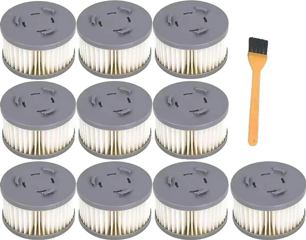 Ricambio Filtro HEPA 90x51mm - Set 10 Pezzi per Aspirapolvere Universale