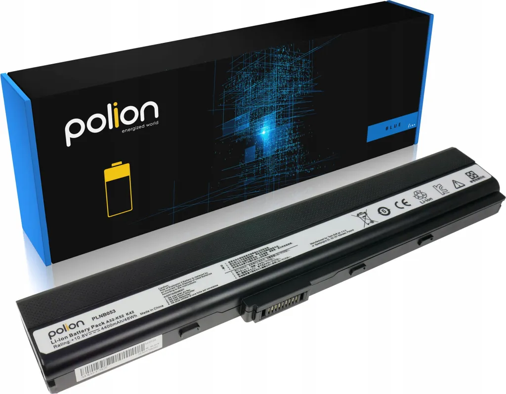 Batterie ASUS A32-K52 4400 mAh POLION Neuve - Grande Autonomie et Sécurité