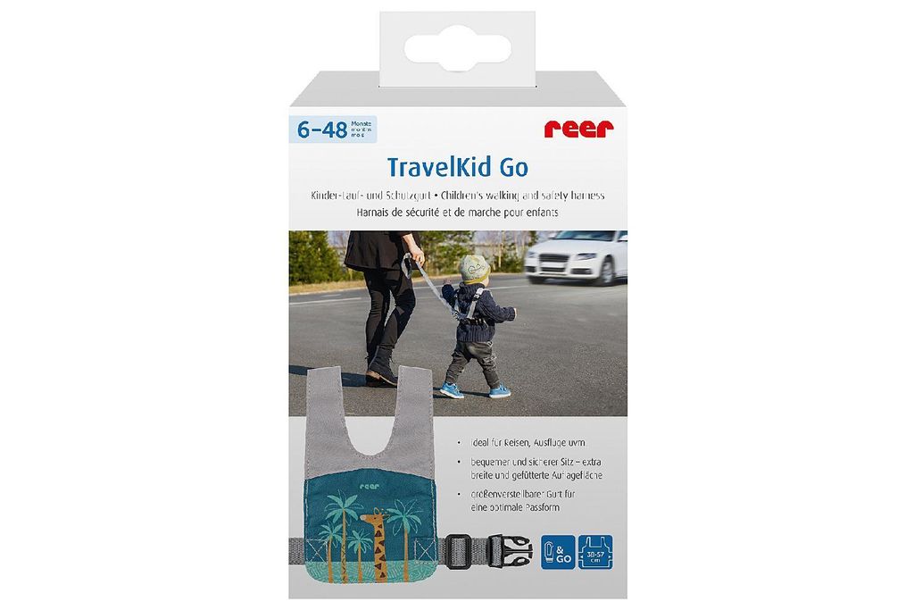Reer Clip&Go Hook – Gancio Portaborse Per Passeggino – 2 Pezzi – Nero – Sicurezza Bambini