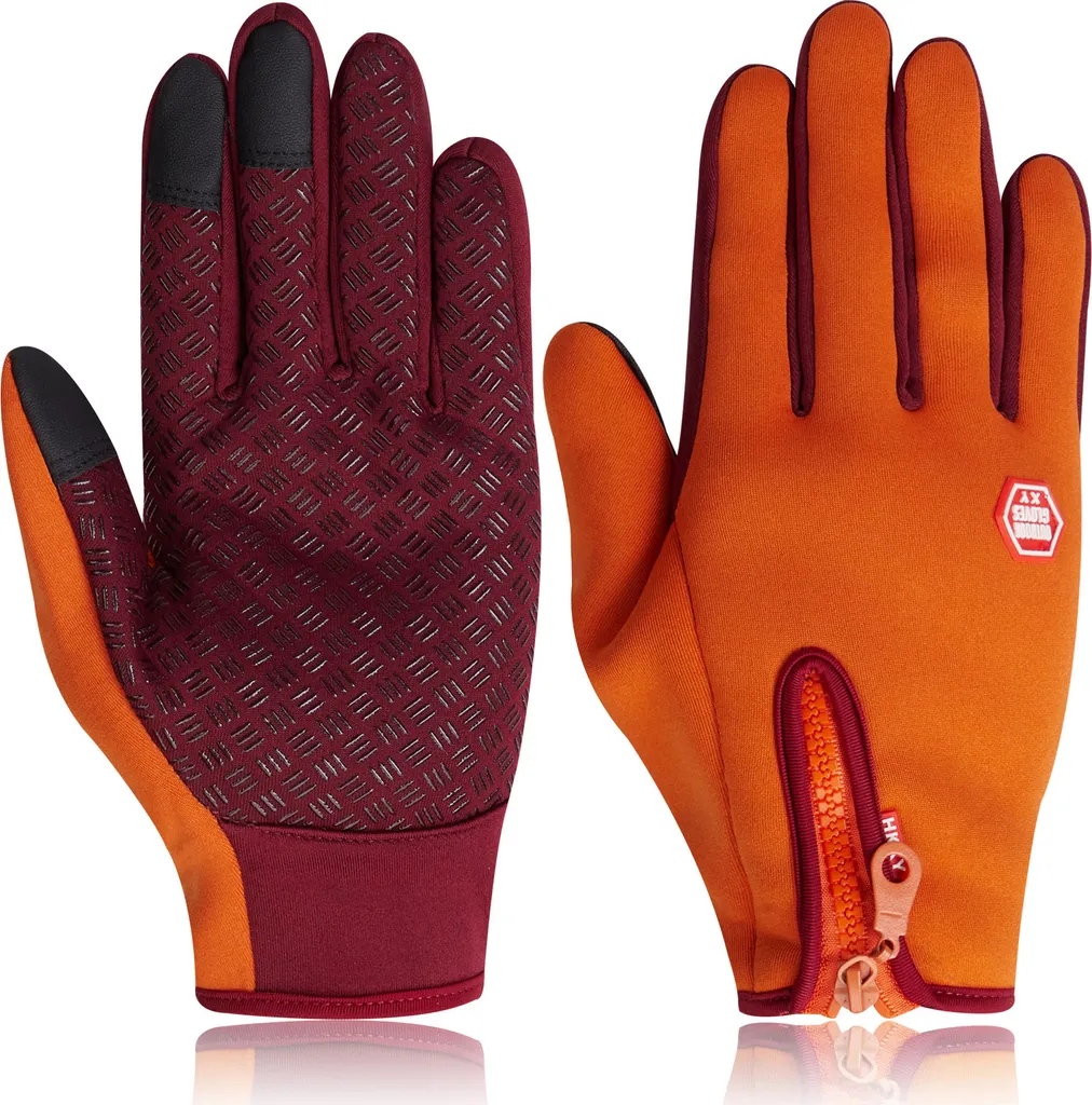 Guanti Invernali Da Ciclismo Deko – Touch Screen, Impermeabili E Antivento – Perfetti Per Il Freddo